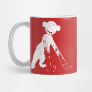 Wharf Buoy Sun Monkey Red Mug